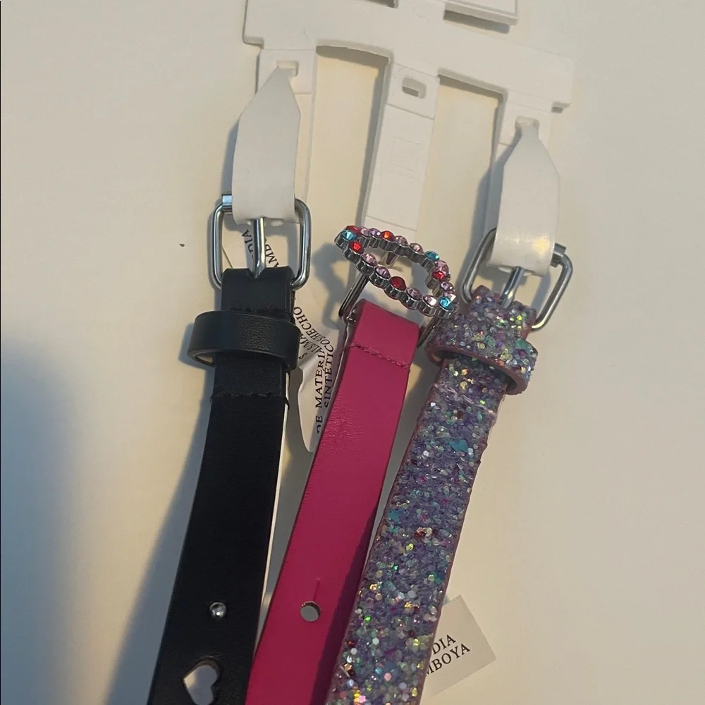 Cat & Jack and Art Class Belts Bracelets and Hair Ties Bundle NEW